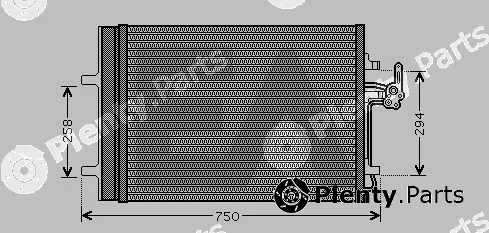 Eaclima 30C22047 — Condenser, air conditioning