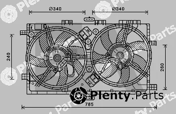 Eaclima 33V54054 — Fan, engine cooling