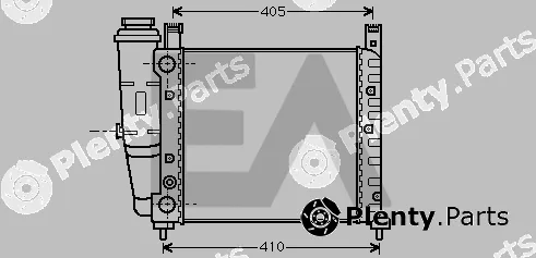 Eaclima 31R25015 — Radiator, engine cooling