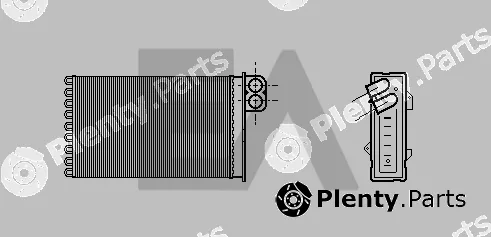Eaclima 45C10010 — Heat Exchanger, interior heating