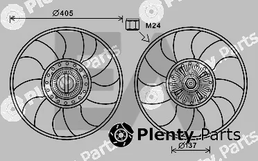 Eaclima 35C22C01 — Fan Wheel, engine cooling