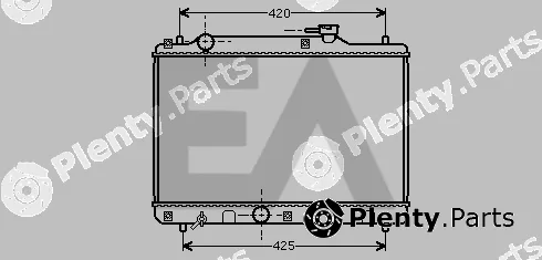 Eaclima 31R69023 — Radiator, engine cooling