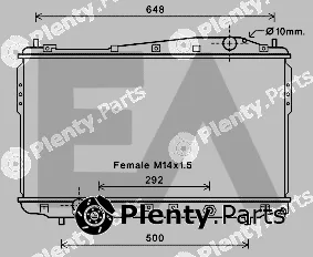 Eaclima 31R20031 — Radiator, engine cooling
