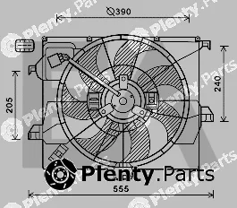 Eaclima 33V28045 — Fan, engine cooling