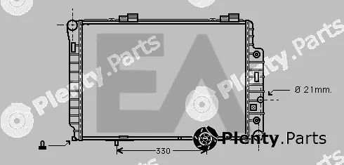 Eaclima 31R50056 — Radiator, engine cooling