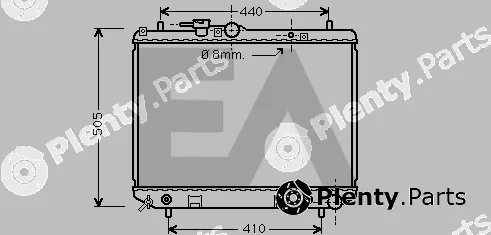 Eaclima 31R19029 — Radiator, engine cooling