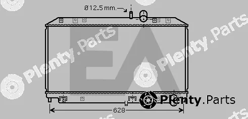 Eaclima 31R52070 — Radiator, engine cooling