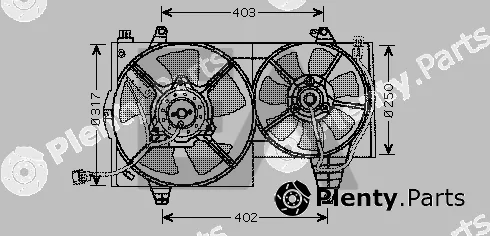 Eaclima 33V78004 — Fan, engine cooling