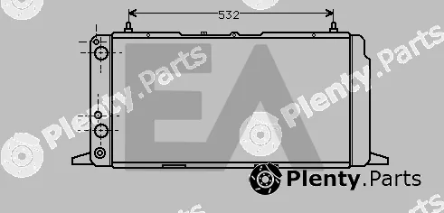 Eaclima 31R02026 — Radiator, engine cooling