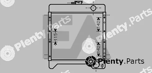 Eaclima 31R13001 — Radiator, engine cooling