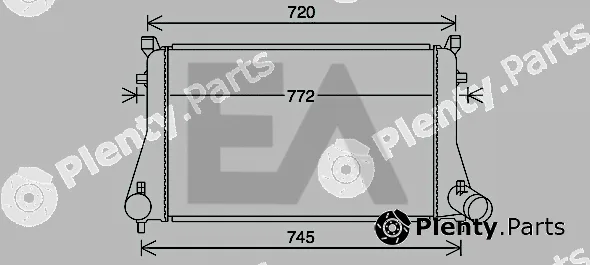Eaclima 36A77017 — Charge Air Cooler