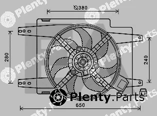 Eaclima 33V03021 — Fan, engine cooling