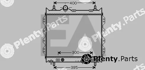 Eaclima 31R12018 — Radiator, engine cooling