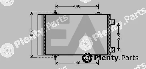 Eaclima 30C10025 — Condenser, air conditioning