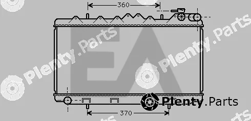 Eaclima 31R18054 — Radiator, engine cooling