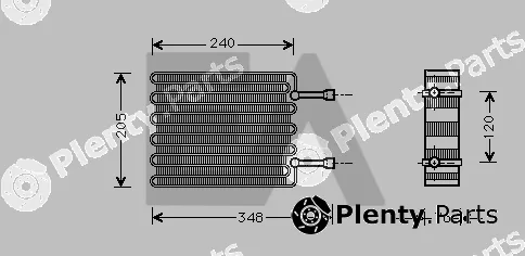 Eaclima 43B22002 — Evaporator, air conditioning