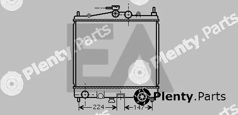 Eaclima 31R18004 — Radiator, engine cooling