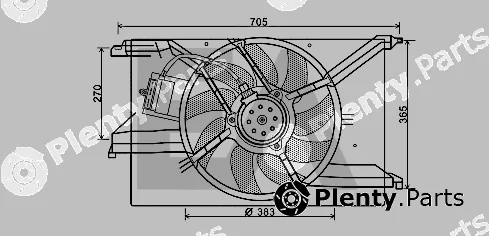 Eaclima 33V25073 — Fan, engine cooling
