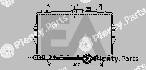 Eaclima 31R28015 — Radiator, engine cooling