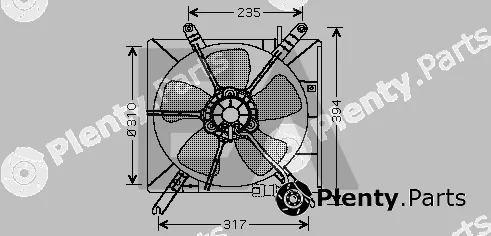 Eaclima 33V26003 — Fan, engine cooling