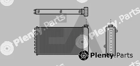 Eaclima 45C05005 — Heat Exchanger, interior heating