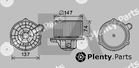 Eaclima 42A28018 — Electric Motor, interior blower