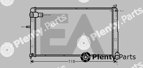 Eaclima 31R10057 — Radiator, engine cooling
