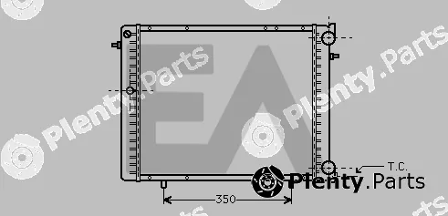 Eaclima 31R60038 — Radiator, engine cooling