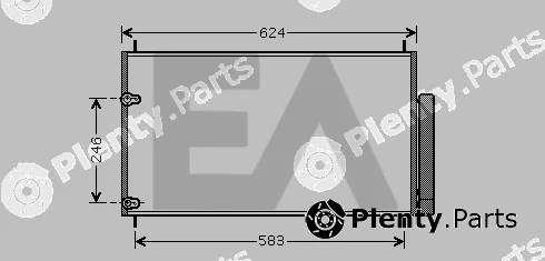Eaclima 30C71100 — Condenser, air conditioning