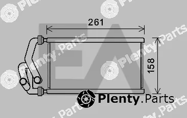 Eaclima 45C26004 — Heat Exchanger, interior heating