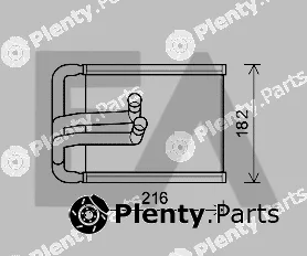 Eaclima 45C28039 — Heat Exchanger, interior heating