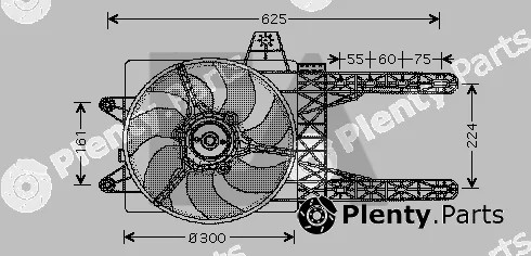 Eaclima 33V25004 — Fan, engine cooling