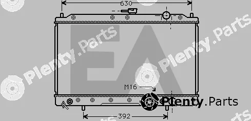 Eaclima 31R51015 — Radiator, engine cooling