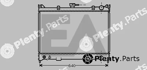 Eaclima 31R18024 — Radiator, engine cooling
