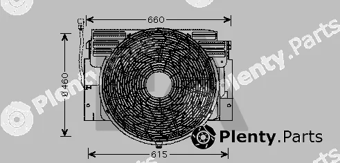 Eaclima 33V07014 — Fan, engine cooling