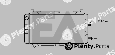 Eaclima 31R22007 — Radiator, engine cooling