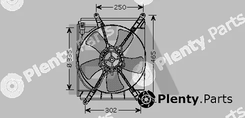 Eaclima 33V71018 — Fan, engine cooling