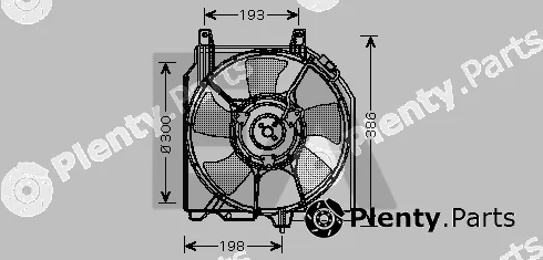 Eaclima 33V18021 — Fan, engine cooling