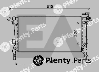 Eaclima 31R28074 — Radiator, engine cooling