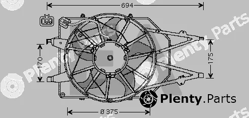 Eaclima 33V22007 — Fan, engine cooling