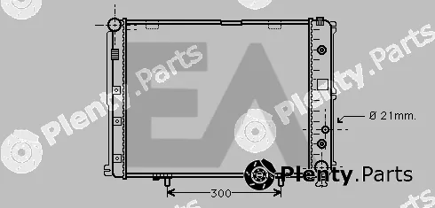 Eaclima 31R50058 — Radiator, engine cooling