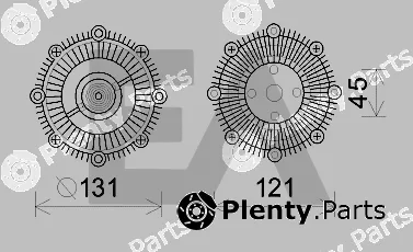 Eaclima 35C51D02 — Fan Wheel, engine cooling