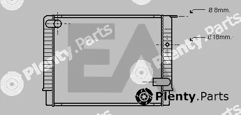 Eaclima 31R78012 — Radiator, engine cooling