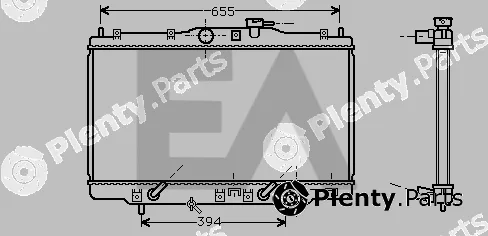 Eaclima 31R26035 — Radiator, engine cooling