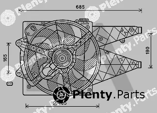 Eaclima 33V25088 — Fan, engine cooling