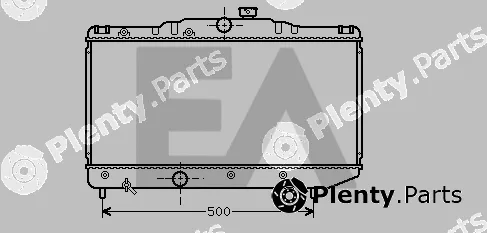 Eaclima 31R71073 — Radiator, engine cooling
