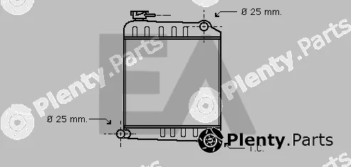 Eaclima 31R05003 — Radiator, engine cooling