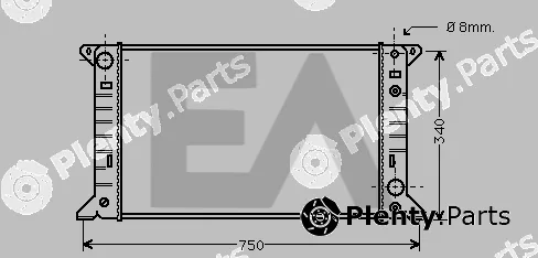 Eaclima 31R22031 — Radiator, engine cooling