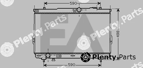 Eaclima 31R28038 — Radiator, engine cooling