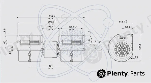 Eaclima 41D0007 — Interior Blower
